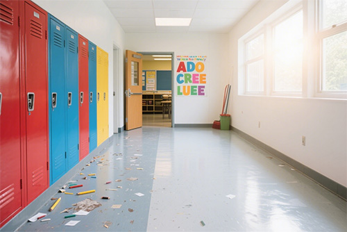 school clean