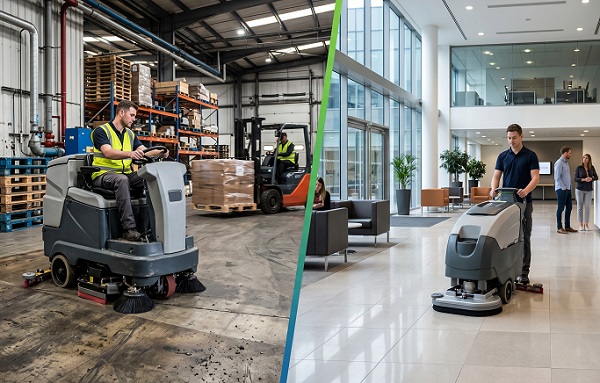 Industrial vs Commercial Floor Cleaners: What's the Difference and Which One Do You Need?