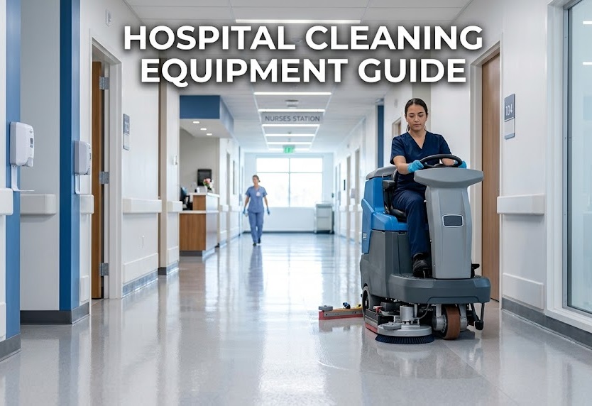 How to Choose the Right Floor Cleaning Equipment for Hospitals: A Complete Buying Guide