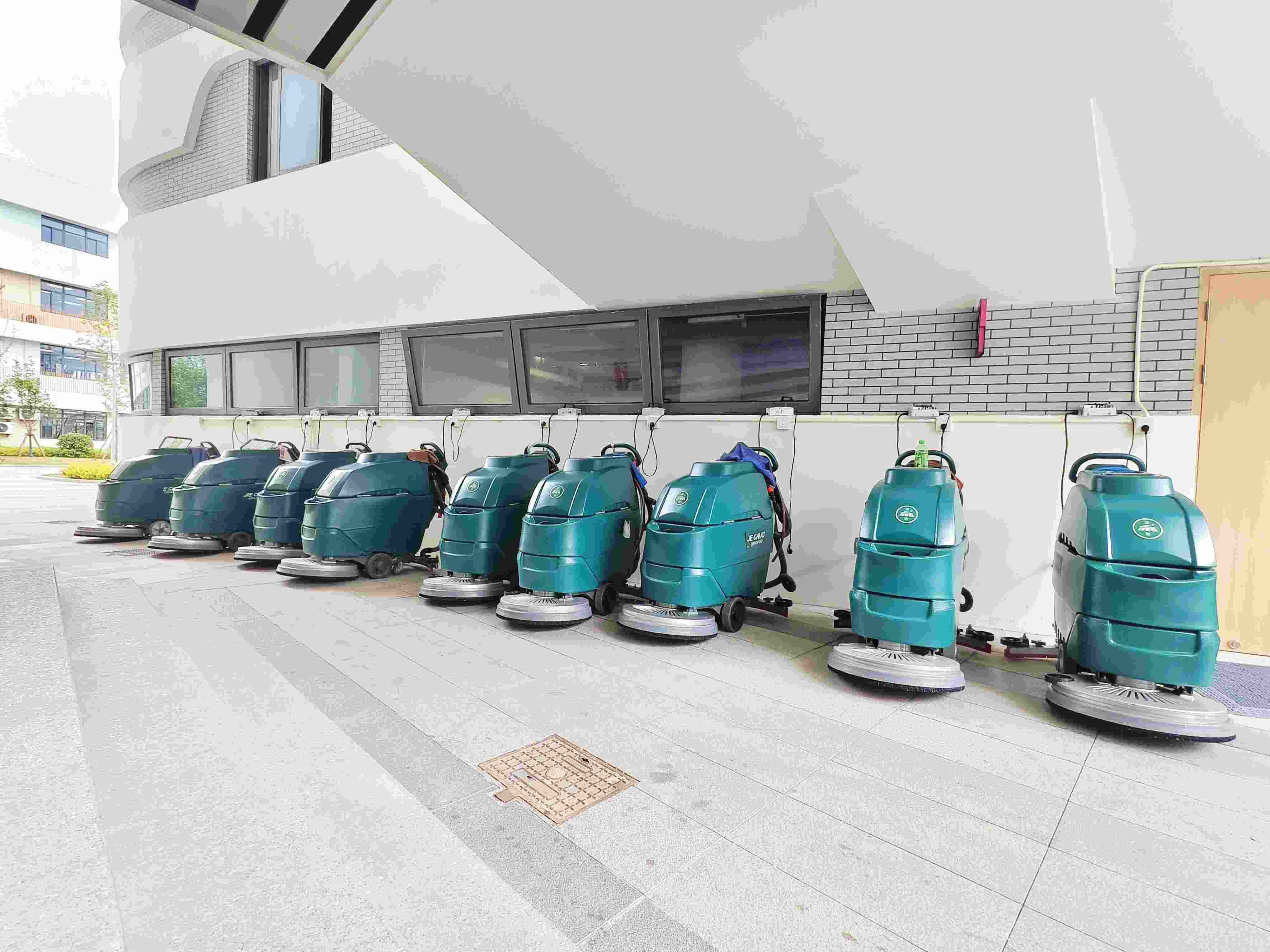 floor scrubbers