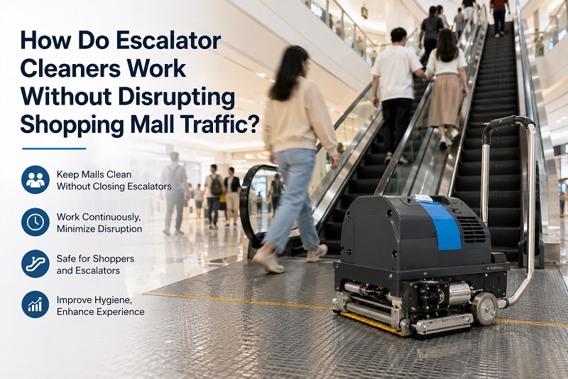 How Do Escalator Cleaners Work Without Disrupting Shopping Mall Traffic? How Do Escalator Cleaners Work Without Disrupting Shopping Mall Traffic?